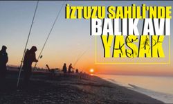 İztuzu Sahili'nde balık avı Yasak