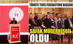 Türkiye Tenis Federasyonu Başkanı Şafak Müderrisgil oldu