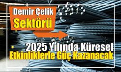 Demir Çelik Sektörü 2025 Yılında Küresel Etkinliklerle Güç Kazanacak