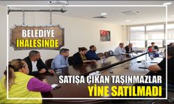 Belediye ihalesinde satışa çıkan taşınmazlar yine satılmadı