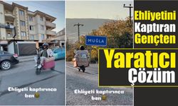 Ehliyetini Kaptıran Gençten Yaratıcı Çözüm