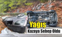 Yağış Kazaya Sebep Oldu