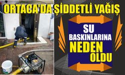 Ortaca’da şiddetli yağış su baskınlarına neden oldu