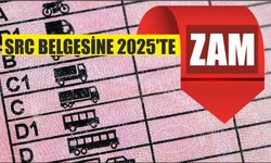 SRC Belgesine 2025’te zam