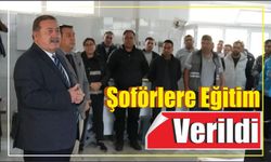 Şoförlere Eğitim Verildi