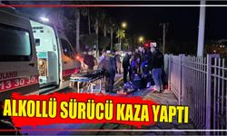 Alkollü Sürücü Kaza Yaptı