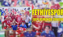 Fethiyespor deplasmanda zirvede