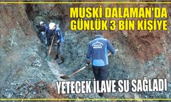 MUSKİ Dalaman’da Günlük 3 Bin Kişiye Yetecek İlave Su Sağladı