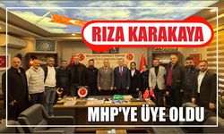 Rıza Karakaya MHP’ye üye oldu