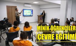 MİNİK ÖĞRENCİLERE ÇEVRE EĞİTİMİ