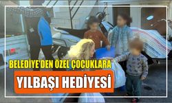 Belediye’den özel çocuklara yılbaşı hediyesi