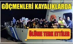 Göçmenleri kayalıklarda ölüme terk ettiler