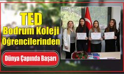 TED Bodrum Koleji Öğrencilerinden Dünya Çapında Başarı