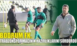 Bodrum FK, Trabzonspor maçının hazırlıklarını sürdürdü