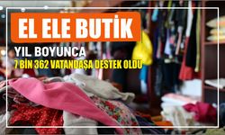 El Ele Butik Yıl Boyunca 7 Bin 362 Vatandaşa Destek Oldu