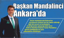 Başkan Mandalinci Ankara’da