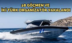 28 göçmen ve iki Türk organizatör yakalandı