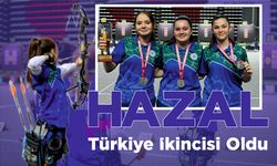 HAZAL TÜRKİYE İKİNCİSİ OLDU