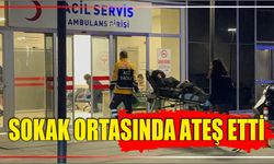 Sokak Ortasında Ateş Etti