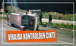 Virajda Kontrolden Çıktı