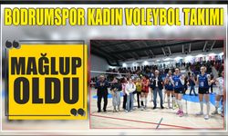 Bodrumspor Kadın Voleybol Takımı mağlup oldu