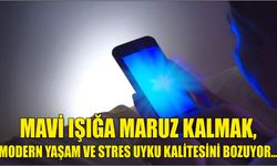 Mavi ışığa maruz kalmak, modern yaşam ve stres uyku kalitesini bozuyor…