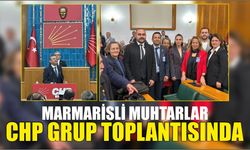 MARMARİSLİ MUHTARLAR CHP GRUP TOPLANTISINDA