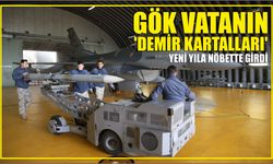 Gök vatanın ‘demir kartalları’ yeni yıla nöbette girdi