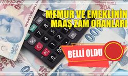 Memur ve Emeklinin maaş zam oranları belli oldu