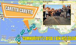 Caretta caretta 'Cumhuriyet'i 2 ayda 2 bin kişi izledi