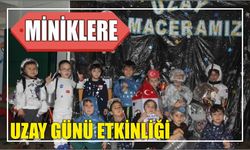 Miniklere Uzay Günü etkinliği