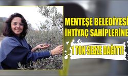 Menteşe Belediyesi ihtiyaç sahiplerine 1 ton sebze dağıttı