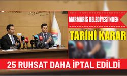 MARMARİS BELEDİYESİ’NDEN TARİHİ KARAR