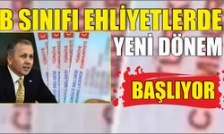 B sınıfı ehliyetlerde yeni dönem başlıyor