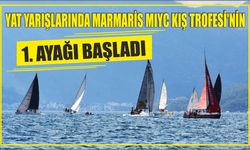 Yat yarışlarında Marmaris MIYC Kış Trofesi'nin 1. ayağı başladı