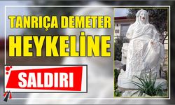 Tanrıça Demeter heykeline saldırı