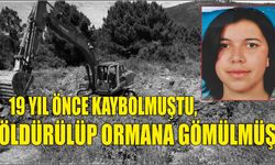 19 yıl önce kaybolmuştu, öldürülüp ormana gömülmüş