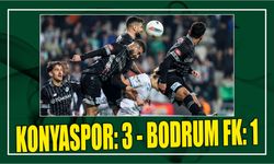 Konyaspor: 3 - Bodrum FK: 1