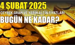 Çeyrek, gram ve yarım altın fiyatları bugün ne kadar?