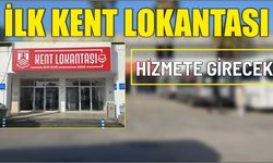 İlk Kent Lokantası Hizmete Girecek