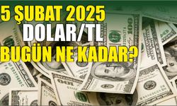 5 Şubat 2025 Dolar/TL bugün ne kadar?