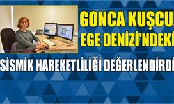 Gonca Kuşcu, Ege Denizi'ndeki Sismik Hareketliliği Değerlendirdi