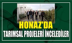 Honaz'da Tarımsal Projeleri İncelediler