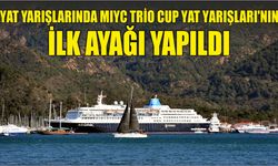 Yat yarışlarında MIYC Trio Cup Yat Yarışları'nın ilk ayağı yapıldı