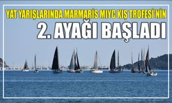 Yat yarışlarında Marmaris MIYC Kış Trofesi'nin 2. ayağı başladı