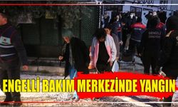 Engelli bakım merkezinde yangın