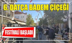 6. Datça Badem Çiçeği Festivali başladı