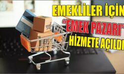 EMEKLİLER İÇİN “EMEK PAZARI” HİZMETE AÇILDI