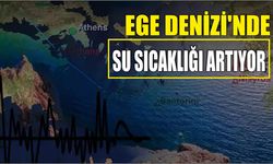 Ege Denizi'nde su sıcaklığı artıyor