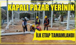 Kapalı Pazar Yerinin İlk Etap Tamamlandı